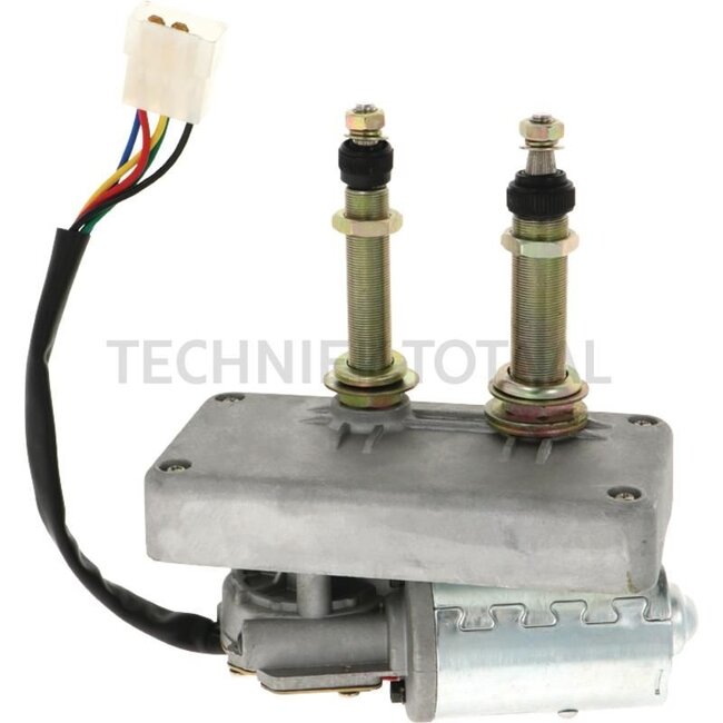 GRANIT Wischermotor - 654900096 | Volt: 12 | W: konisch 12 x M8 mm | W1: konisch 10 x M8 mm | Winkel: 80 Grad | A: 110 mm | B: 60 mm | D: M20 x 1 mm | D1: M16 x 1 mm | G: 60 mm | Wischblattlänge max.: 1000 mm | Parkstellung: links | U/min.: 43-65 | W2: kónický 1