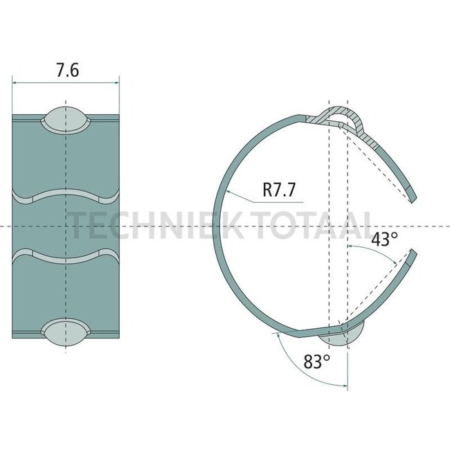 GRANIT Safety clip - 11042368, 167932
