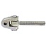 GRANIT Clevis joint head A 19 mm, M30 x 3,5, 220 mm, left-hand thread