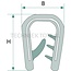 GRANIT Seal - Length (m): 1. B (mm): 7,5. H (mm): 9,5