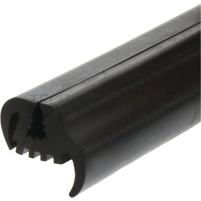 GRANIT Rubber seal - 25 pcs. - 654921450/25 | Clamping range: 2,2 mm | Length: 25 m | B: 24 mm | H: 22 mm
