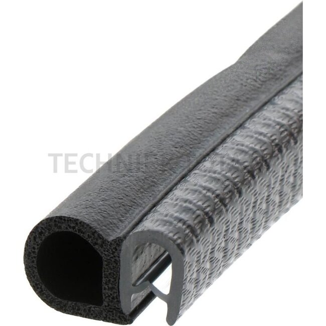 GRANIT Dichtgummi - 654921270 | Klemmbereich: 1 - 4 mm | Länge: 1 m | B: 19,4 mm | H: 14,5 mm