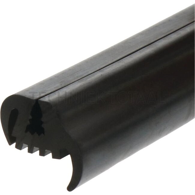 GRANIT Dichtgummi - 5 Meter - 654921450/5 | Klemmbereich: 2,2 mm | Länge: 5 m | B: 24 mm | H: 22 mm