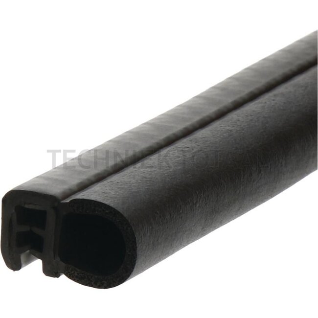 GRANIT Rubber seal - 25 pcs. - 654921343/25 | Clamping range: 1,5 - 3 mm | Length: 25 m | B: 18,7 mm | H: 14,6 mm | Description: 5