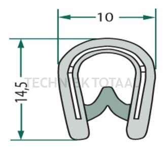 Raamrubber - 5 meter