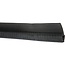GRANIT Rubber seal - 654A1500 | Clamping range: 1 - 2,5 mm | Length: 1 m | B: 8,8 mm | H: 33 mm