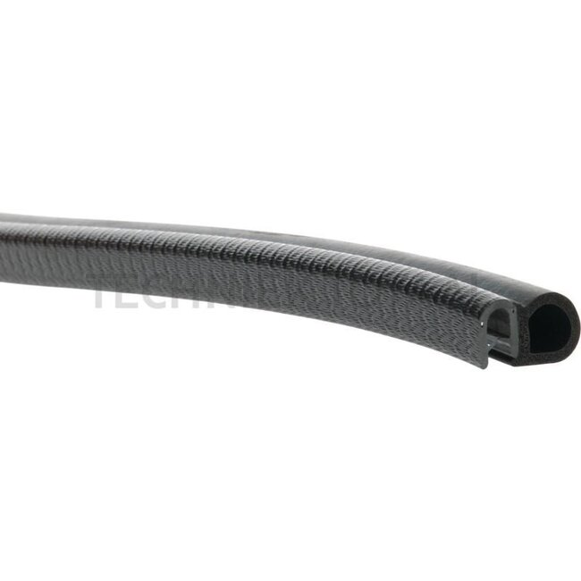 GRANIT Rubber seal - 654A1108 | Clamping range: 1 - 4 mm | Length: 1 m | B: 26,5 mm | H: 14,5 mm