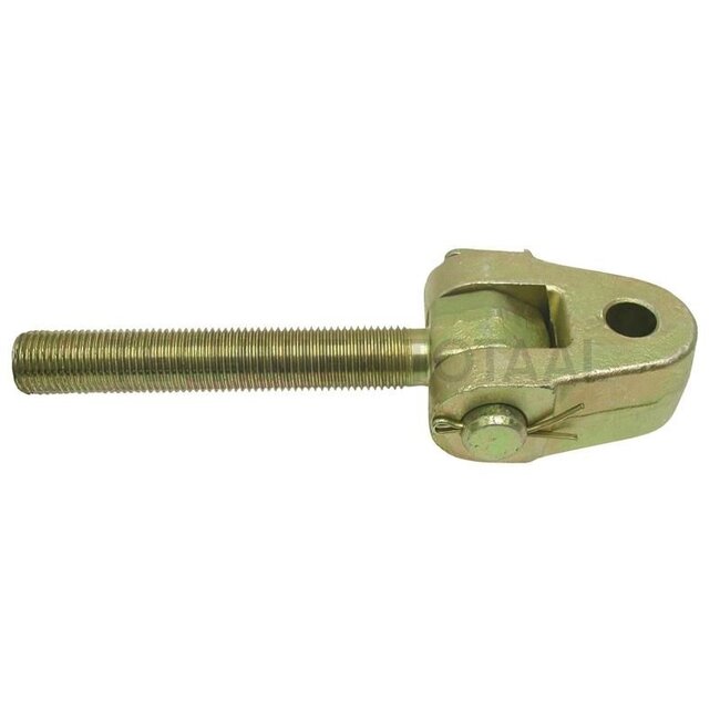 GRANIT Fork joint head - 200120272 | I: M40 x 3 mm | C: 220 mm | A: 32 mm | D: 87 mm | E: 51 mm | d1: 28 mm | B: 190 mm | Version: Right-hand thread | Category: 3 / 32 | Menke no.: 54357