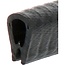 GRANIT Rubber seal - 654A1018 | Clamping range: 1 - 4 mm | Length: 1 m | B: 10 mm | H: 17 mm