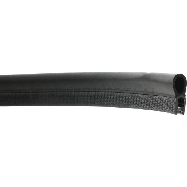 GRANIT Dichtgummi - 25 Stück - 654A1104/4/25 | Klemmbereich: 2 - 4 mm | Länge: 25 m | B: 13,2 mm | H: 33,8 mm