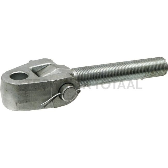 GRANIT Fork joint head - 200120228 | I: M36 x 3 mm | C: 220 mm | A: 28,4 mm | D: 87 mm | E: 51 mm | d1: 28 mm | B: 190 mm | Version: Left-hand thread