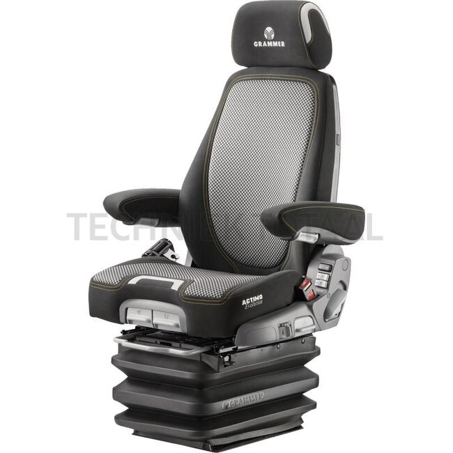 GRAMMER Actimo Evolution MSG95EL/742 - 2401294588, 1294588 | Seat type: MSG95EL/742 | Suspension: Air-sprung | Upholstery type: Fabric | Seat contact switch: Yes | Track gauge: 260 mm | Seat width: 550 mm | Joystick console: Optional | Fore/aft isolator: Yes | Re