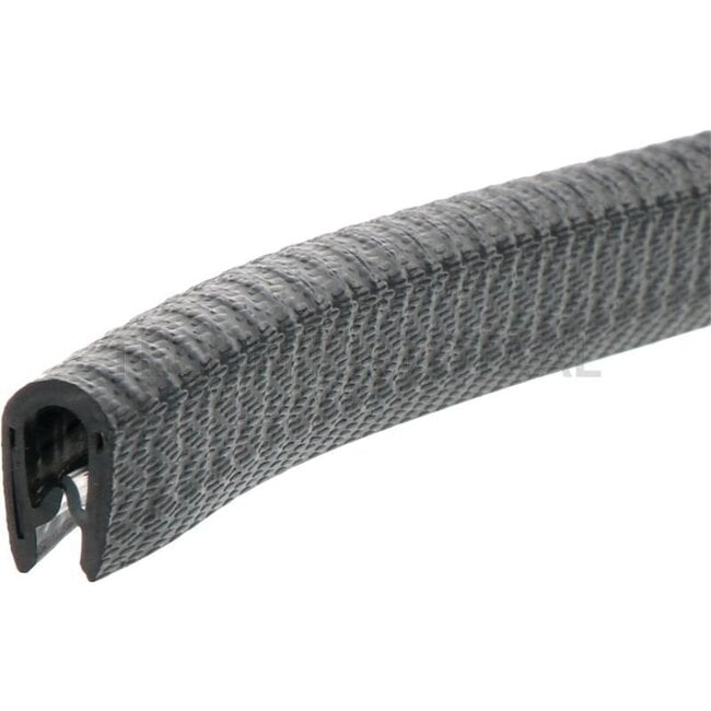 GRANIT Rubber seal - 25 meter - 654A1015/25 | Clamping range: 1 - 4 mm | Length: 25 m | B: 10 mm | H: 14,5 mm