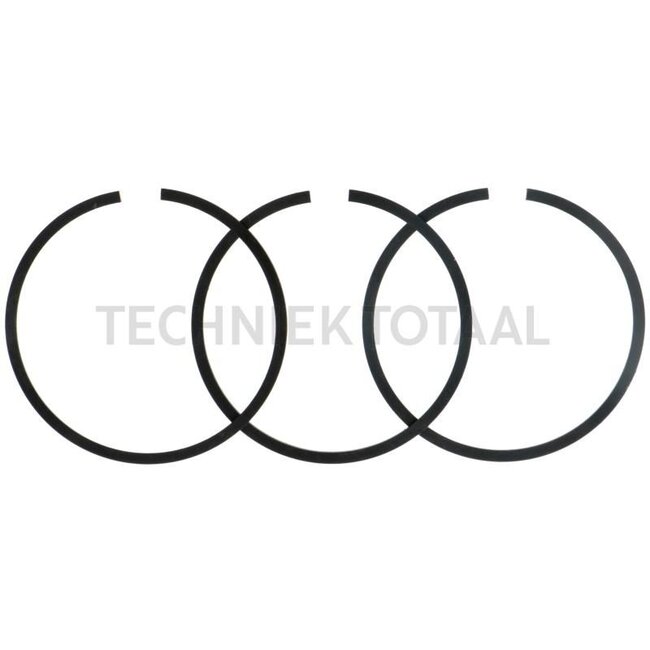GRANIT Ring for piston - 3 pcs. - 71815020, 897564V1 | Dimensions: 77.6 x 84.4 x 2.3 mm