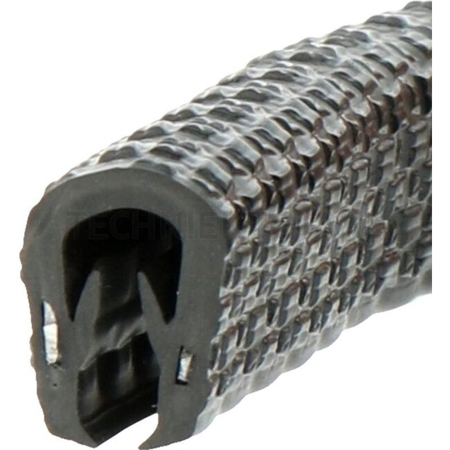 GRANIT Rubber seal - 5 pcs. - 654A2051/5 | Clamping range: 1 - 3 mm | Length: 5 m | B: 9 mm | H: 11,8 mm