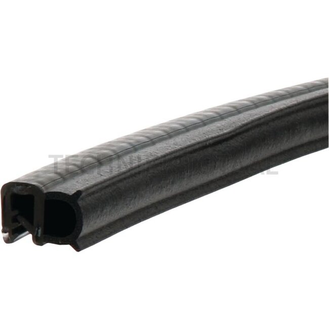 GRANIT Raamrubber - 25 stuks - 654A1549/25 | Klembereik: 2 mm | Lengte: 25 m | B: 11,8 mm | H: 13 mm