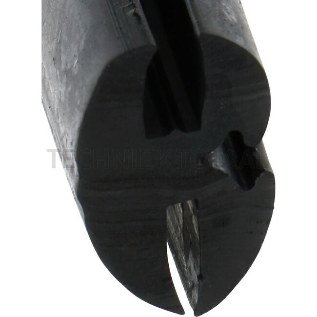 GRANIT Dichtgummi - 15 Meter - 654B1114/15 | Klemmbereich: 3 mm | Länge: 15 m | B: 19 mm | H: 29,5 mm | Farbe: Schwarz | Ausführung: EPDM