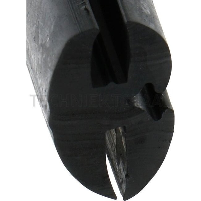 GRANIT Rubber seal - 15 meter - 654B1114/15 | Clamping range: 3 mm | Length: 15 m | B: 19 mm | H: 29,5 mm | Colour: Schwarz | Version: EPDM