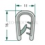 GRANIT Raamrubber - 5 stuks - 654A1024/6/5