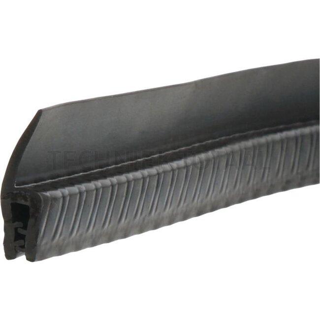 GRANIT Rubber seal - 654A1521 | Clamping range: 1 - 3 mm | Length: 1 m | B: 8,7 mm | H: 27,3 mm