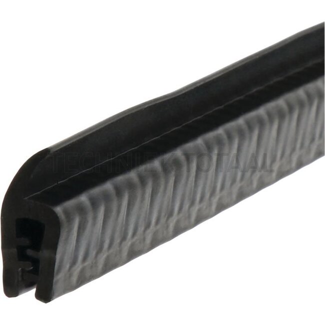 GRANIT Rubber seal - 5 pcs. - 654A1502/5 | Clamping range: 1 - 2 mm | Length: 5 m | B: 8,7 mm | H: 20 mm