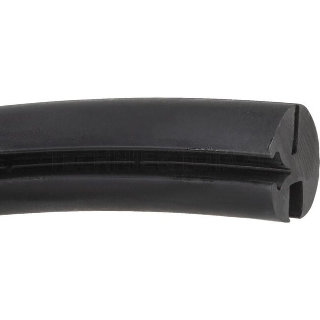 GRANIT Dichtgummi - 15 Meter - 654B1119/15 | Klemmbereich: 2 mm | Länge: 15 m | B: 19 mm | H: 27 mm