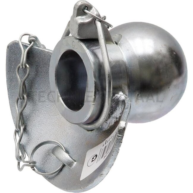 GRANIT Fangprofil Kat. 3, Splint-Ø 17, schwere Ausführung - 20011124 | Kategorie: 3 | Ausführung: Standard | A: 37 mm | B: 64 mm | C: 17 mm | Beschreibung: Granit Standard Kugeln bestehen aus gehärtetem Manganchrom-Stahl, 16MnCr5.