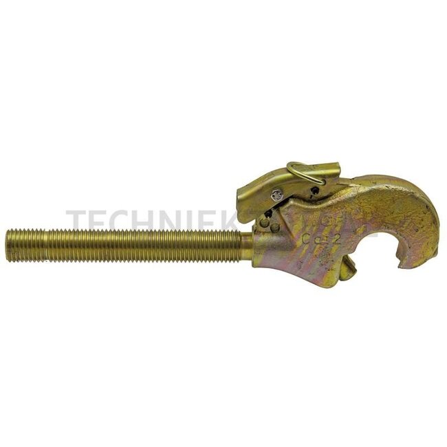 GRANIT Tail hook - 200120484 | Version: Left-hand thread | Category: 2 / 50 | I: M30 x 3,5 mm | A: 290 mm | B: 180 mm | C: 110 mm
