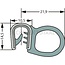 GRANIT Window rubber clamping range 2 - 5 mm, b 27,15 mm, h 14,5 mm - 1 metre