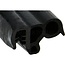 GRANIT Rubber seal - 25 pcs - Clamping range (mm): 1,5 - 3,5. Length (m): 25. B (mm): 26,5. H (mm): 16