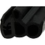 GRANIT Rubber seal - 5 pcs. - 654A2548/5 | Clamping range: 1,5 - 3,5 mm | Length: 5 m | B: 26,5 mm | H: 16 mm