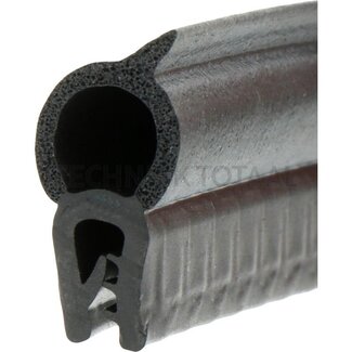 GRANIT Rubber seal - 25 pcs - Clamping range (mm): 1 - 2,5. Length (m): 25. B (mm): 13. H (mm): 29,5