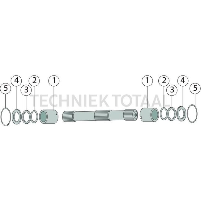 GRANIT Dichtring - 71815127, 3801051M1 | Abmessungen: 94 x 102 x 5,6 mm