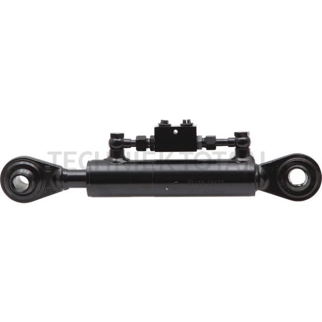GRANIT Hydraulische topstang Eco-Line - 20010114, 200101140 | A cat.: 2 / 25,4 | B cat.: 2 / 25,4 | F: 580 / 760 mm | Zuigerstang-Ø D: 45 mm | Cilinder-Ø binnen E: 90 mm | Verdeelblok: boven | Hefkracht: 11 ton | Trekkracht: 8 ton | Verstelbaar: Nee | Slag: 180
