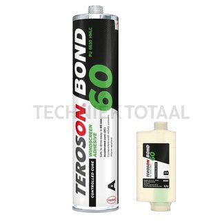 GRANIT Ruitenlijm BOND 60 2-componenten zwart - 310 ml