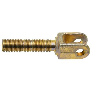 Walterscheid Clevis rod - For strut. L (mm): 130. d (mm): 25,6. B (mm): 62. Dimensions (mm): M30