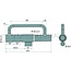 Gewindehülse - 71812316, AL201044, DE18854 | Abmessungen: Splint-Ø = 16 mm | Gewinde: M30 x 3,5 mm | Länge: 260 mm