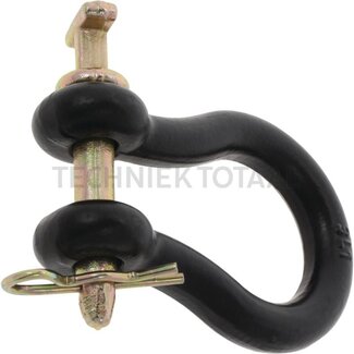 GRANIT Schäkel mit Bolzen gerade A 16 mm, B 22 mm, C 90 mm, D 12,7 mm