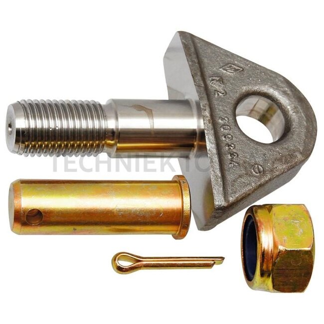 Walterscheid Shackle kit - 395204761, 204761 | d: 25,4 mm | D: 28 mm | L: 80 mm | L1: 39 mm | L2: 35 mm | B: 24,5 mm | G: M27 mm | Agraset: 379