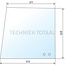 GRANIT Side window front, right - 675139550, 139550 | Colour: clear