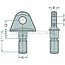 Walterscheid Shackle kit ball pin with locking hole - 395201031, 201031 | d: 20 mm | D: 25,2 mm | L: 62 mm | L1: 22 mm | L2: 30 mm | B: 16 mm | G: M24 mm | Agraset: 375