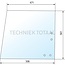 GRANIT Side window Order 675133174 at the same time - 675133176, 133176, 139552 | Colour: Transparent | To fit: Front, right