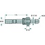 GRANIT Stabilisator Kat. 2 - 71815094, 4271707M93, 100227004 | Augen-Ø: 28 mm | Beschreibung: Gabelkopfbreite 51 mm | Gewinde: M24 x 3 mm | Kat.: 2 | Länge min.-max.: 430 - 490 mm | Typ: SLA-A-020 | Montagehinweis: Automatische Verriegelung