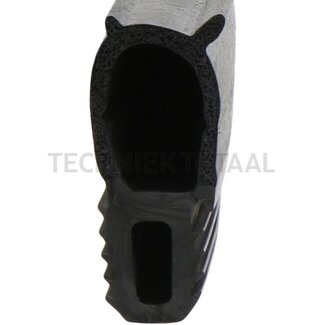 GRANIT Dichtgummi 16 x 36,5 mm, lengte 1 m