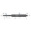 GRANIT Gas strut 900 N, 470 mm, stroke 202 mm, M8 | 848470