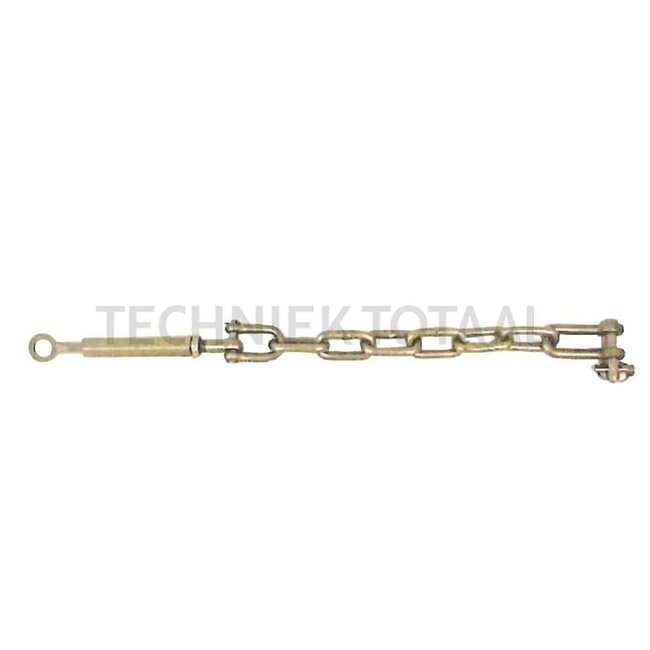 GRANIT Stabilisatorenkette - 718ATC820ST, 33852 | A: 819 mm | B: 22 mm | C: 19 x 2,5 mm | D: 19 mm | E: 12 mm | Aantal schakels: 6
