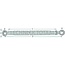 GRANIT Stabilizer rod 698 - 889 mm, Ø 44 mm, sleeve length 578 mm