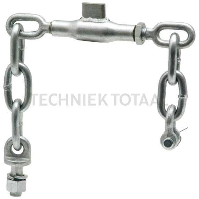 GRANIT Stabilisatorenkette - 718SC-A11 | A: 620 mm | B: 20 x 2,5 mm | C: 20 x 2,5 mm | D: 14 mm | E: 12 mm | Gliederanzahl: 3 + 2