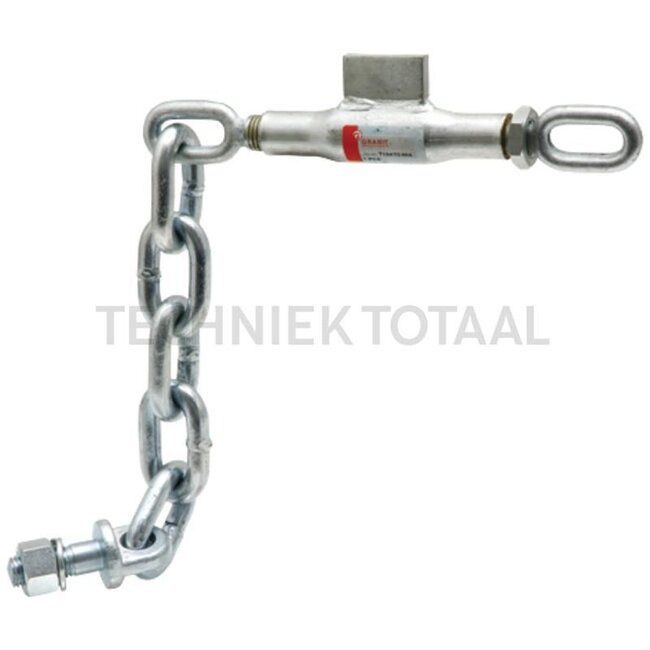 GRANIT Stabilisatorenkette - 718ATC464 | A: 580 mm | B: 22 x 2,5 mm | C: 20 x 2,5 mm | D: 14 mm | E: 14 mm | Gliederanzahl: 5