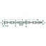 GRANIT Stabiliser chain 430 mm, 16 x 2 mm, 12 mm, 12 mm, 2 + 2 links